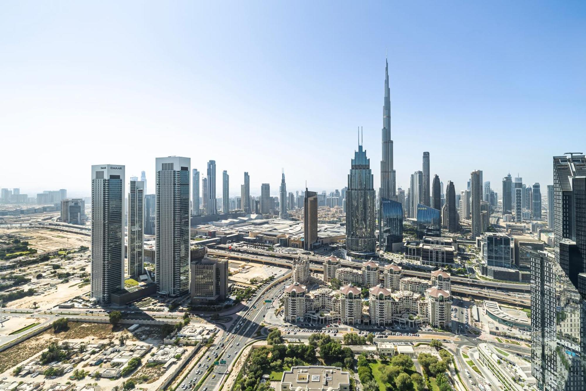 1Br Burj Khalifa View Index Tower Difc Apartment Dubai Exterior photo